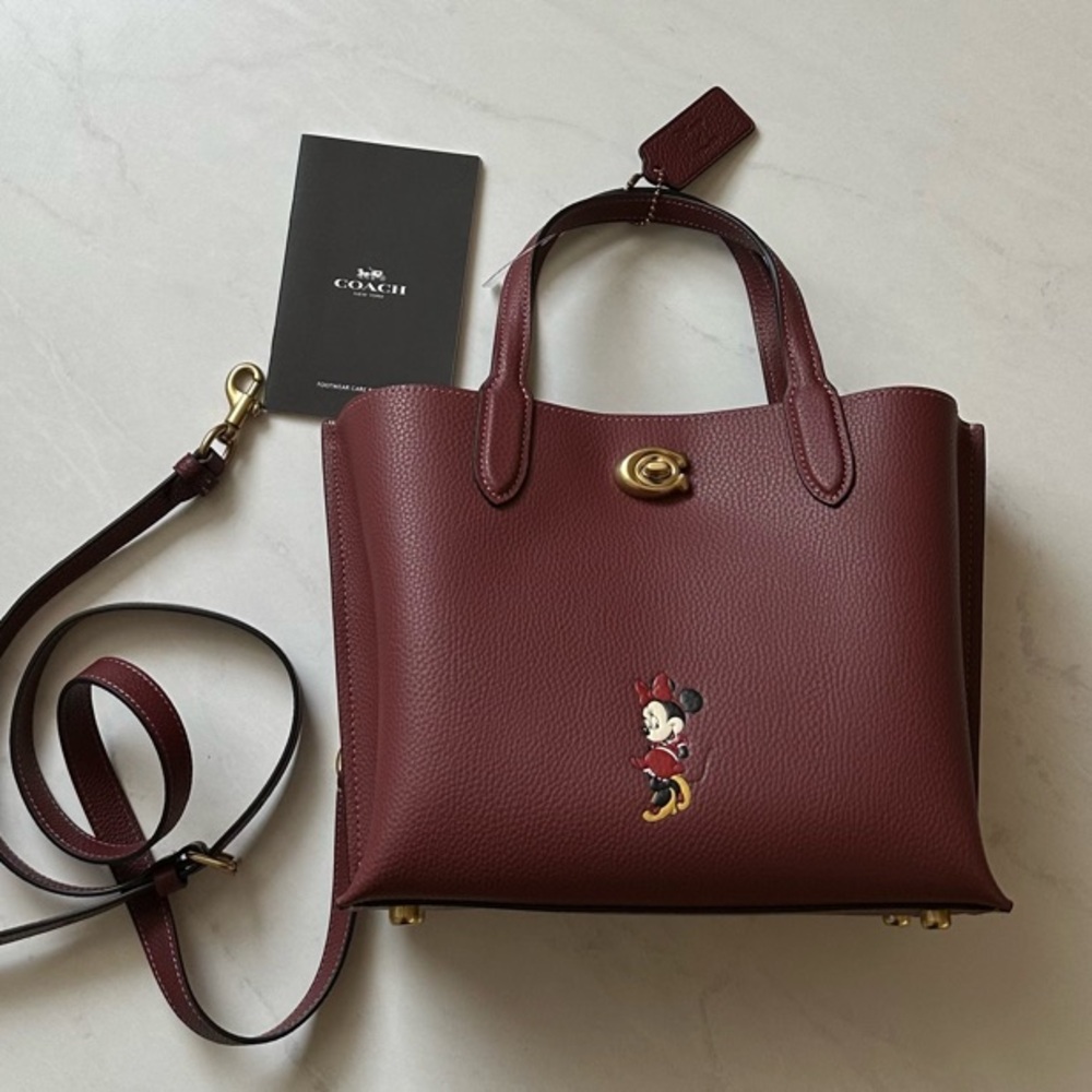 Coach x Disney Minnie Mouse willow tote bag 24